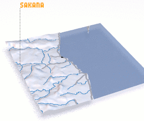 3d view of Sakana