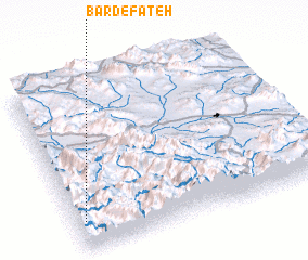 3d view of Bard-e Fāteḩ