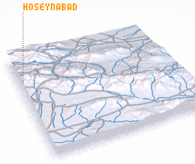 3d view of Ḩoseynābād