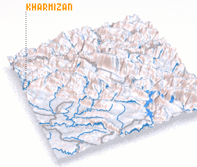 3d view of Kharmīzān