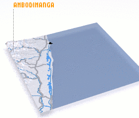 3d view of Ambodimanga