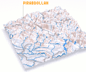 3d view of Pīr ‘Abdollāh