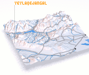 3d view of Yeylāq-e Jangal