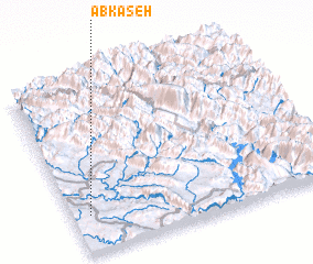 3d view of Āb Kāseh