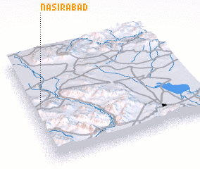 3d view of Naşīrābād