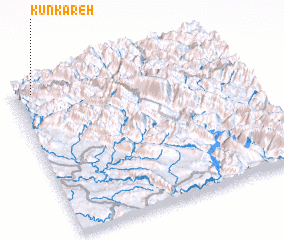 3d view of Kūn Kareh