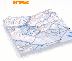 3d view of Meymūnak