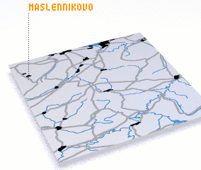 3d view of Maslennikovo