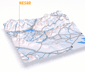 3d view of Ḩeşār