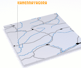 3d view of Kamennaya Gora