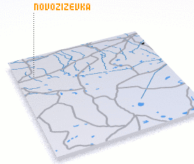 3d view of Novozizevka