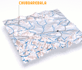 3d view of Chūbdār-e Bālā