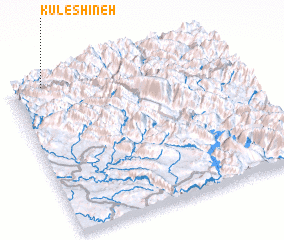 3d view of Kūl-e Shīneh