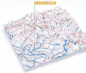 3d view of ‘Abd or Rezā