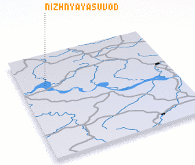 3d view of (( Nizhnyaya Suvod\