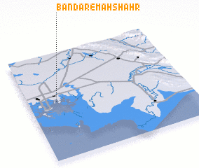 3d view of Bandar-e Māhshahr
