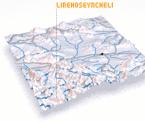 3d view of Līr-e Ḩoseyn Chelī