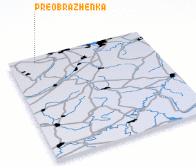 3d view of Preobrazhenka