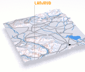 3d view of Lanjrūd