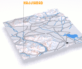3d view of Ḩājjīābād