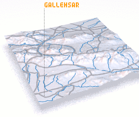 3d view of Galleh Sar