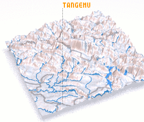 3d view of Tang-e Mū