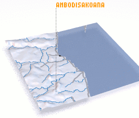 3d view of Ambodisakoana