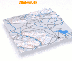 3d view of Shād Qal‘eh