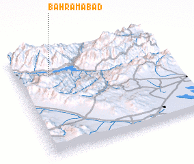 3d view of Bahrāmābād