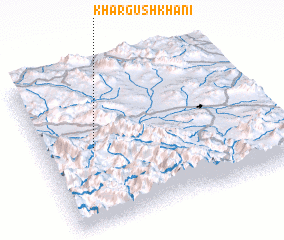 3d view of Khargūsh Khānī