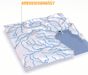 3d view of Ambodivoahangy