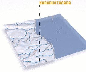 3d view of Manankatafana