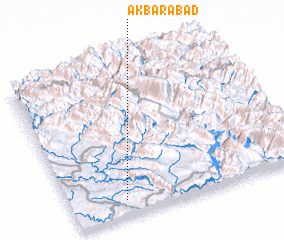 3d view of Akbarābād