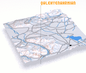 3d view of Qal‘eh-ye Nahr Mīān