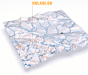 3d view of Kalkaleh