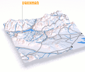 3d view of Vakhmān