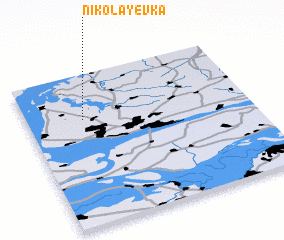 3d view of Nikolayevka