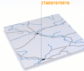 3d view of Staraya Yur\