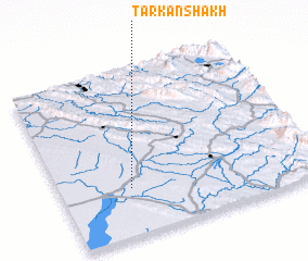 3d view of Tarkān Shākh