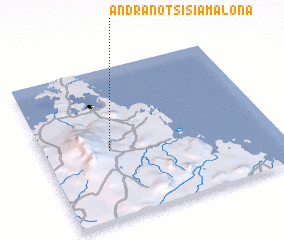 3d view of Andranotsisiamalona