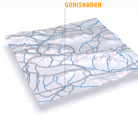 3d view of Gomīshāneh