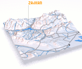 3d view of Zājkān