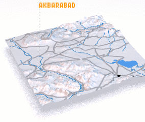 3d view of Akbarābād