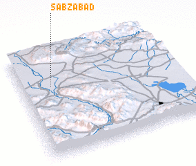 3d view of Sabzābād