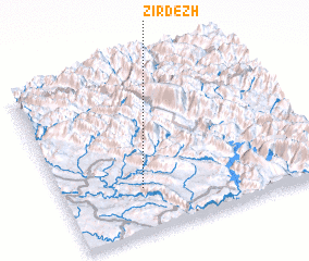 3d view of Zīrdezh