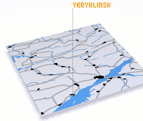 3d view of Yeryklinsk