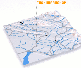 3d view of Chamūm-e Būghār