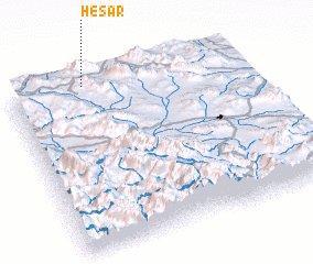 3d view of Ḩeşār