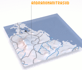 3d view of Andranomanitra Sud