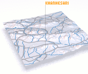 3d view of Khān Ḩeşārī